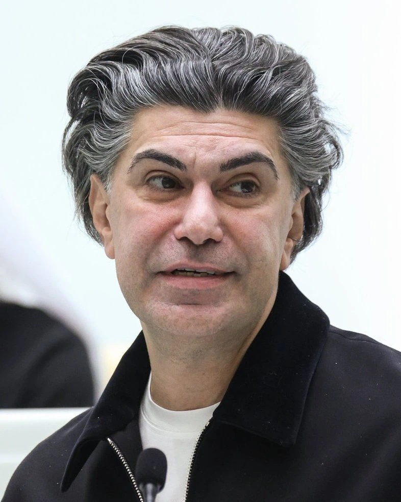Nikolai Tsiskaridze at an event, close-up portrait