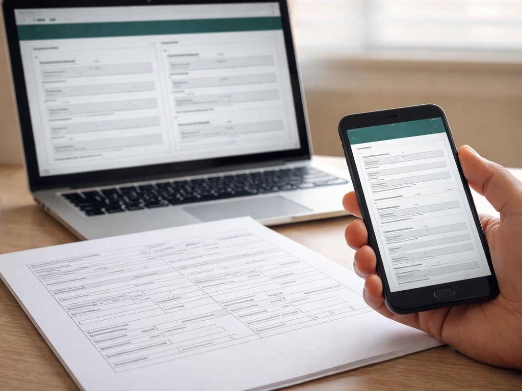 Close-up of an anonymous business document page with director/shareholder fields, evoking CAC record details
