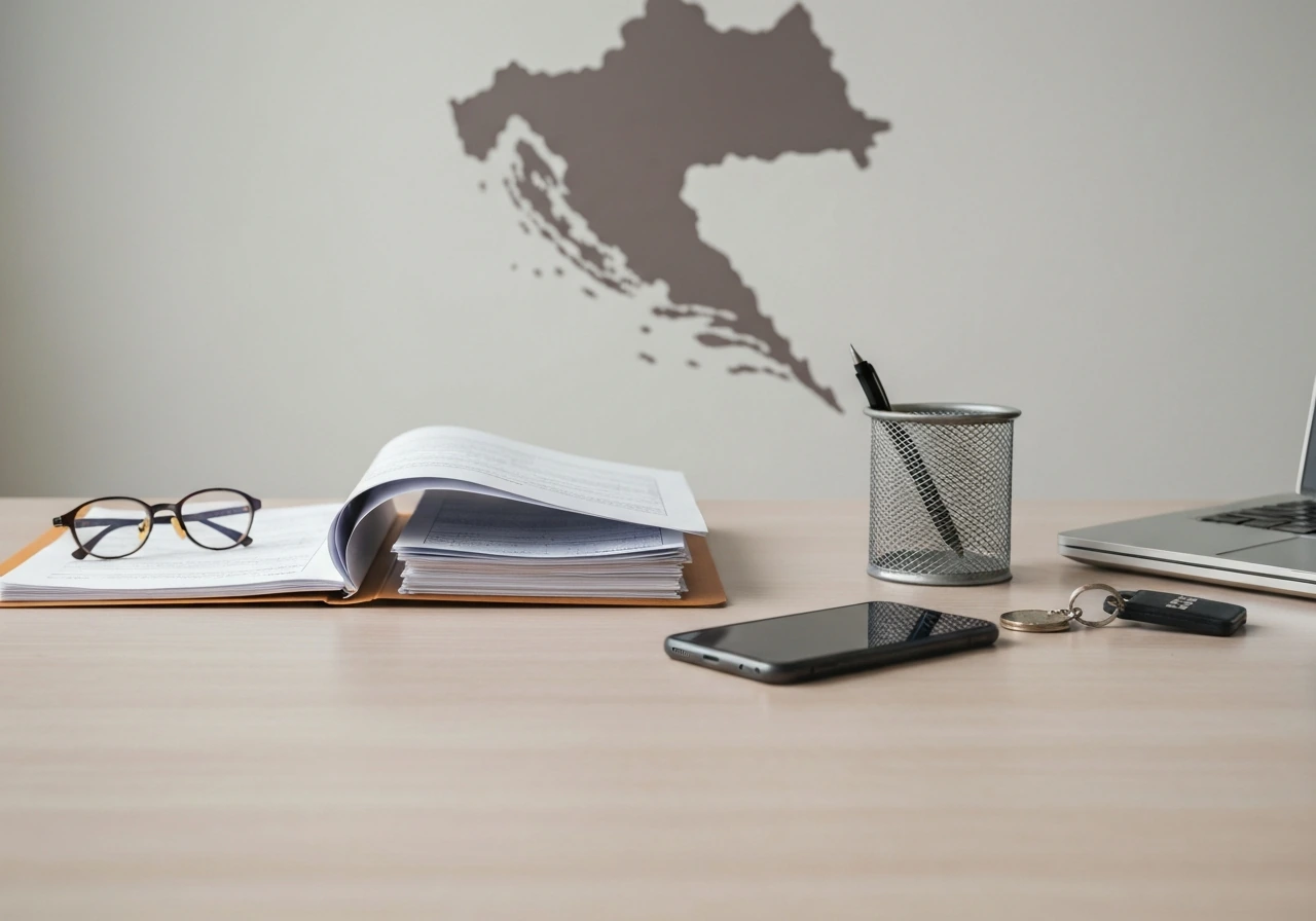 Close-up of paperwork on a desk with glasses and a phone, suggesting evidence-based net worth research.